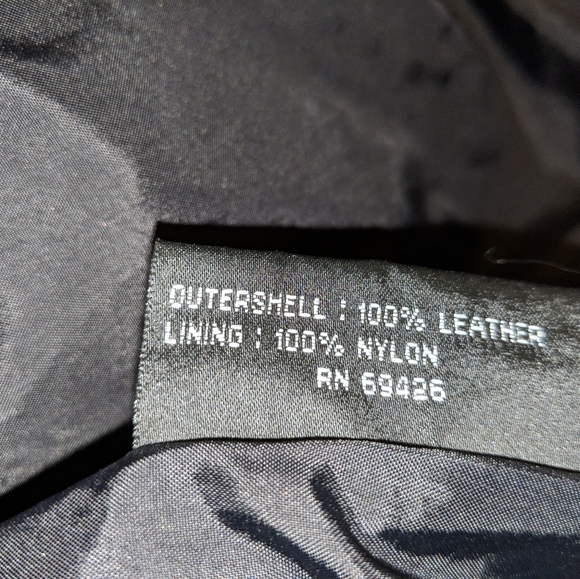 Leather mini skirt - Picture 2 of 3